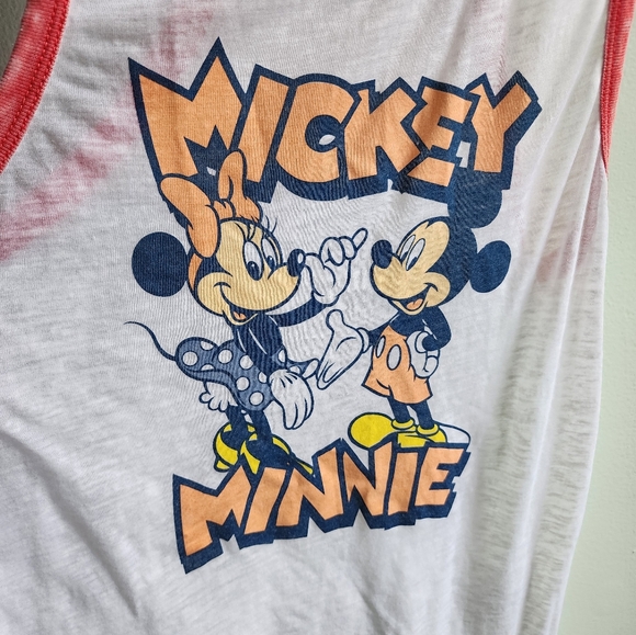 Vintage Disney Minne and Mickey Mouse Womens Tank Top Retro Sz MEDIUM - Picture 5 of 9